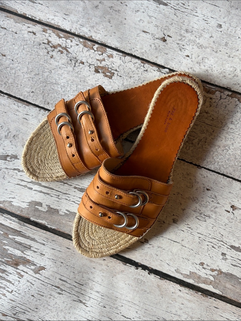 Rag & Bone Jules Espadrille
Slide Sandals in Tan